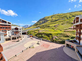 Experience the charm of mountain living in this picturesque alpine village setting.