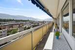 Enjoy breathtaking panoramic views from this expansive balcony, perfect for al fresco dining or simply soaking in the scenery.