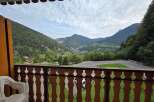 Enjoy breathtaking mountain views from this charming balcony, perfect for your morning coffee or evening relaxation.