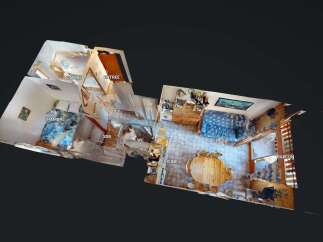 Discover this charming apartment featuring a cozy bedroom, a functional bathroom, and a separate WC.