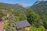 Nestled amidst the breathtaking Swiss Alps, this charming chalet offers an idyllic mountain retreat.