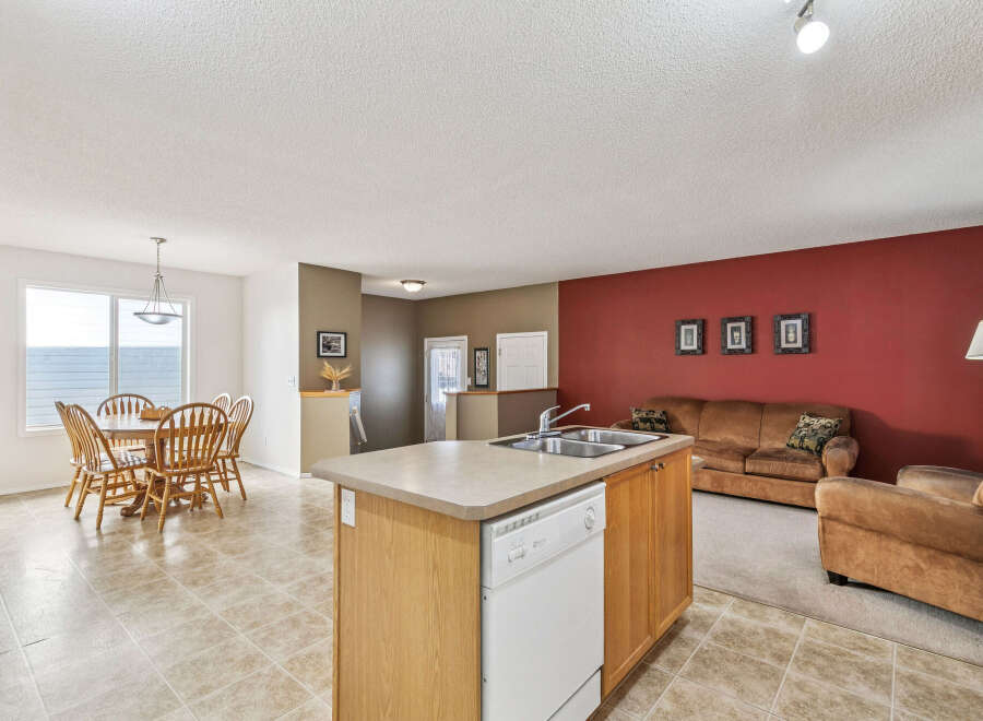 Discover this inviting open-concept living space, perfect for entertaining.