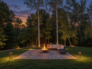 Experience the perfect blend of indoor and outdoor living with this stunning backyard oasis.