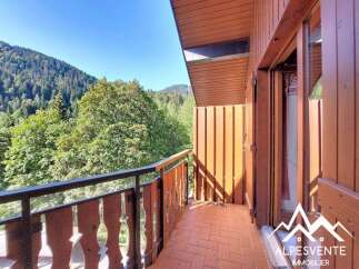 Enjoy breathtaking mountain views from this charming balcony, perfect for your morning coffee or evening relaxation.