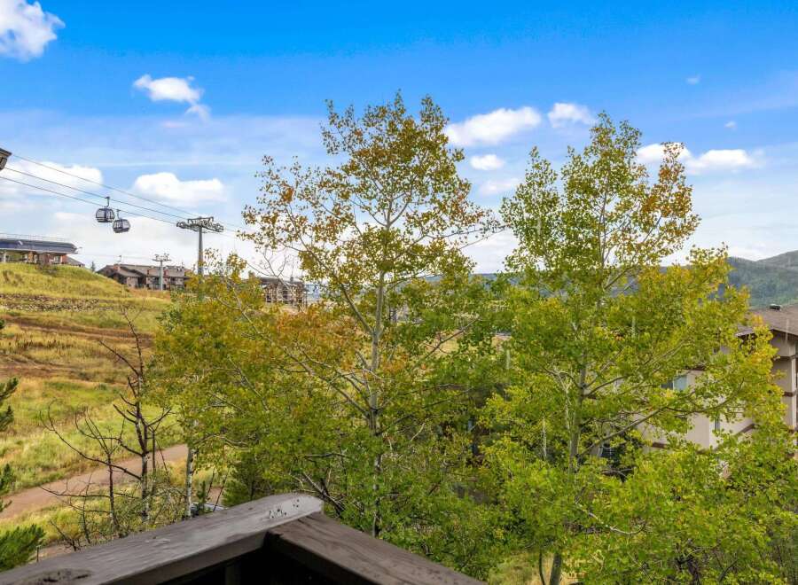 Experience breathtaking mountain views and convenient access to ski slopes from this stunning property.