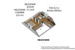 Discover this charming mezzanine level featuring a spacious living area (3.