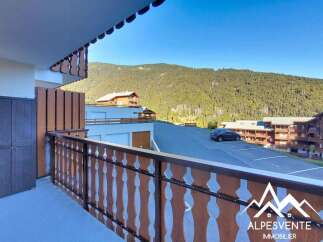Enjoy breathtaking mountain views from this charming balcony, perfect for your morning coffee or evening relaxation.