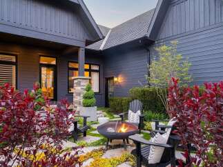 Experience outdoor living at its finest with this inviting patio space, perfect for cozy evenings.