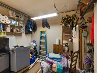 Discover ample storage solutions in this versatile space, perfect for organizing your gear and belongings.