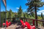 Enjoy breathtaking mountain views from this stunning deck, perfect for outdoor living and entertaining.