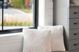 Experience cozy living with these plush, textured throw pillows, perfect for adding comfort and style to your home.