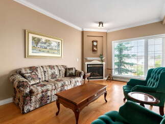 Step into this inviting living room, perfect for relaxation and entertaining.