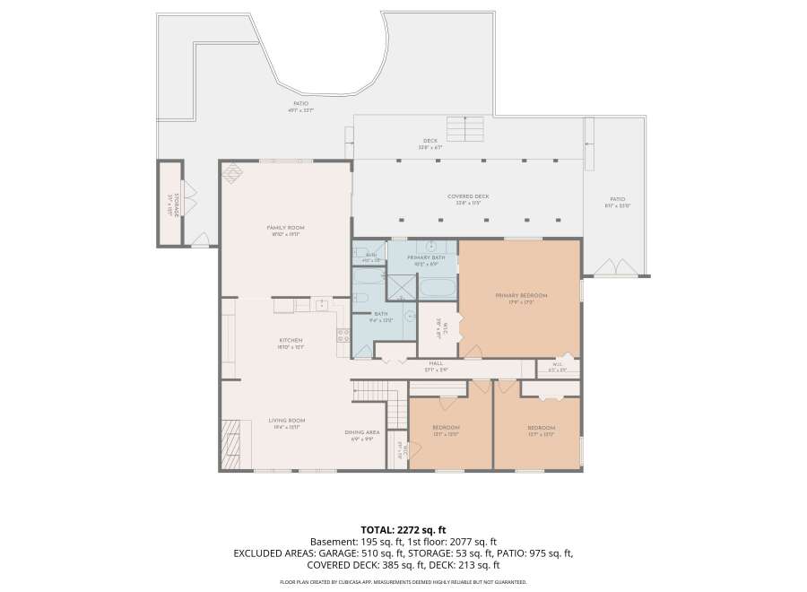 Discover this spacious home featuring a large family room, a modern kitchen, and a primary bedroom with an en-suite bath and walk-in closet.