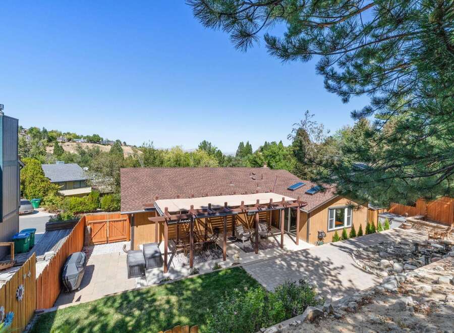 Discover this charming home with a spacious backyard perfect for entertaining.