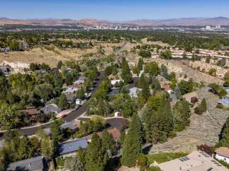Discover this charming neighborhood nestled in the hills, offering a serene escape with stunning city views in the distance.