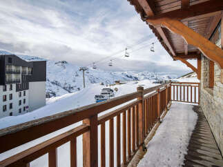 Experience breathtaking mountain views from this stunning ski resort property.