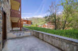 Enjoy breathtaking mountain views from this charming property, featuring a spacious balcony perfect for outdoor relaxation.