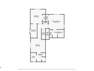 Discover this charming second floor featuring two spacious bedrooms and a primary bedroom, perfect for family living.