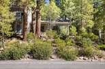 Nestled amongst tall pine trees, this charming property offers a serene retreat with its natural surroundings.