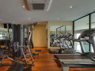 Experience a state-of-the-art fitness center designed for your well-being.