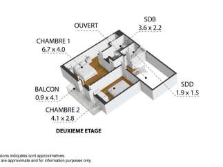 Discover this charming second-floor apartment featuring two spacious bedrooms, including a master suite (6.