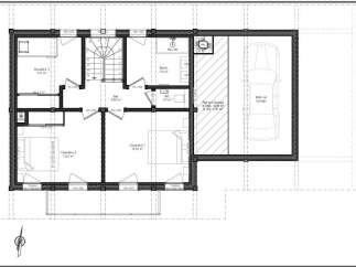 Discover this spacious floor plan featuring three well-appointed bedrooms, including a master suite and two additional comfortable rooms.