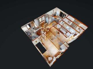 Discover this charming property featuring a well-equipped kitchen and a cozy living area perfect for relaxation.