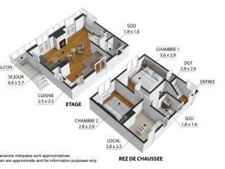 Discover this charming apartment featuring a spacious living room (6.