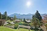 Nestled amidst the serene Swiss Alps, this charming property offers a picturesque mountain village setting.
