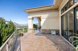 Enjoy breathtaking panoramic views from this expansive balcony, perfect for entertaining or quiet relaxation.