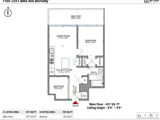 Discover this charming 631 sq ft main floor unit at 1805-2351 Beta Ave in Burnaby.