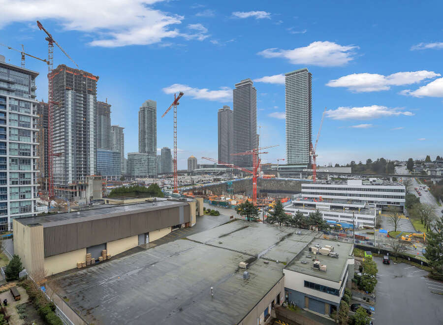 Experience urban living at its finest in this vibrant city development, featuring modern high-rise towers under construction.