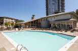 Enjoy resort-style living with this stunning outdoor swimming pool, perfect for relaxation and recreation.
