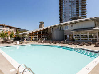 Enjoy resort-style living with this stunning outdoor swimming pool, perfect for relaxation and recreation.