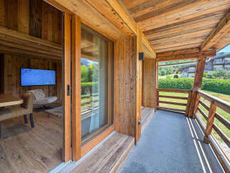 Experience rustic charm and modern comfort in this beautifully appointed chalet-style property.