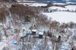 Discover this unique 319 sqm plot of land, nestled amidst a serene winter landscape.
