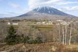 Discover your dream home nestled in a serene landscape with a majestic snow-capped mountain as your backdrop.