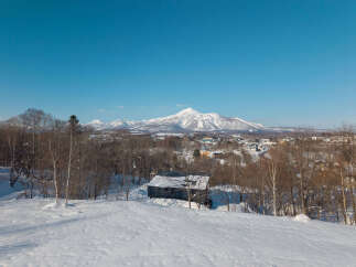 Experience the serene beauty of a winter wonderland with this stunning property.