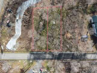 Discover this prime real estate opportunity featuring two distinct parcels, labeled A and B, ready for your vision.