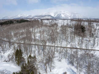 Discover a serene winter wonderland with this stunning property offering breathtaking mountain views.