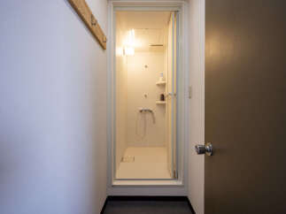 Step into a clean and functional shower space, perfect for a quick refresh.