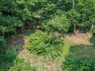 Discover a serene natural setting with this property, offering a lush, wooded landscape perfect for outdoor enthusiasts.