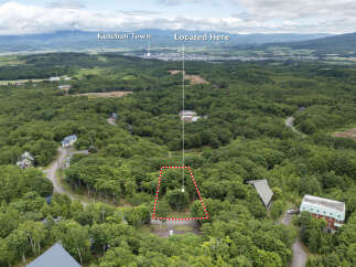 Discover your dream property nestled amidst lush greenery, offering a serene escape with stunning mountain views.