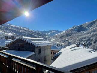 Experience the magic of winter with this stunning mountain view property, perfect for a ski getaway or a serene escape.
