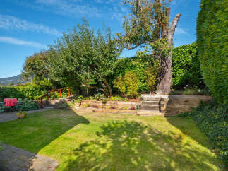 Discover this charming backyard oasis, perfect for outdoor entertaining and relaxation.