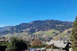 Experience breathtaking mountain views from this stunning property, nestled amidst rolling green hills and charming alpine villages.