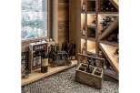 Discover a sophisticated wine cellar designed for the discerning collector.