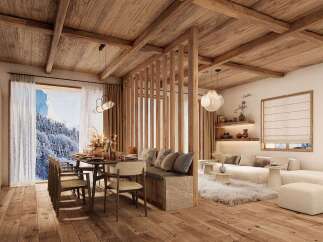 Apartment for sale in Val D Isere with 3 Bedrooms and Ski in