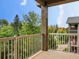 Enjoy the fresh air and scenic views from this spacious balcony, perfect for morning coffee or evening relaxation.