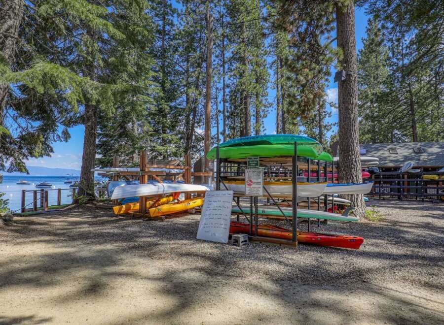 Discover your perfect lakeside adventure with this stunning property offering direct access to water activities.